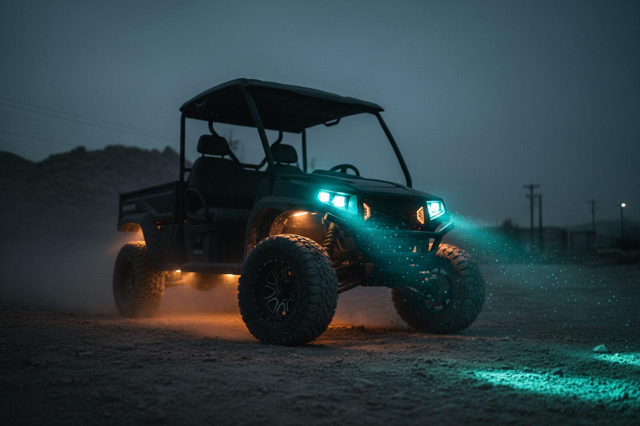 YEE HAUL F-X4 electric LSV dramatic cinematic teaser reveal coming soon