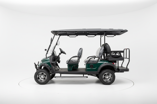 EVA BEA KC 4+2 Electric LSV Golf Cart - Studio Side View