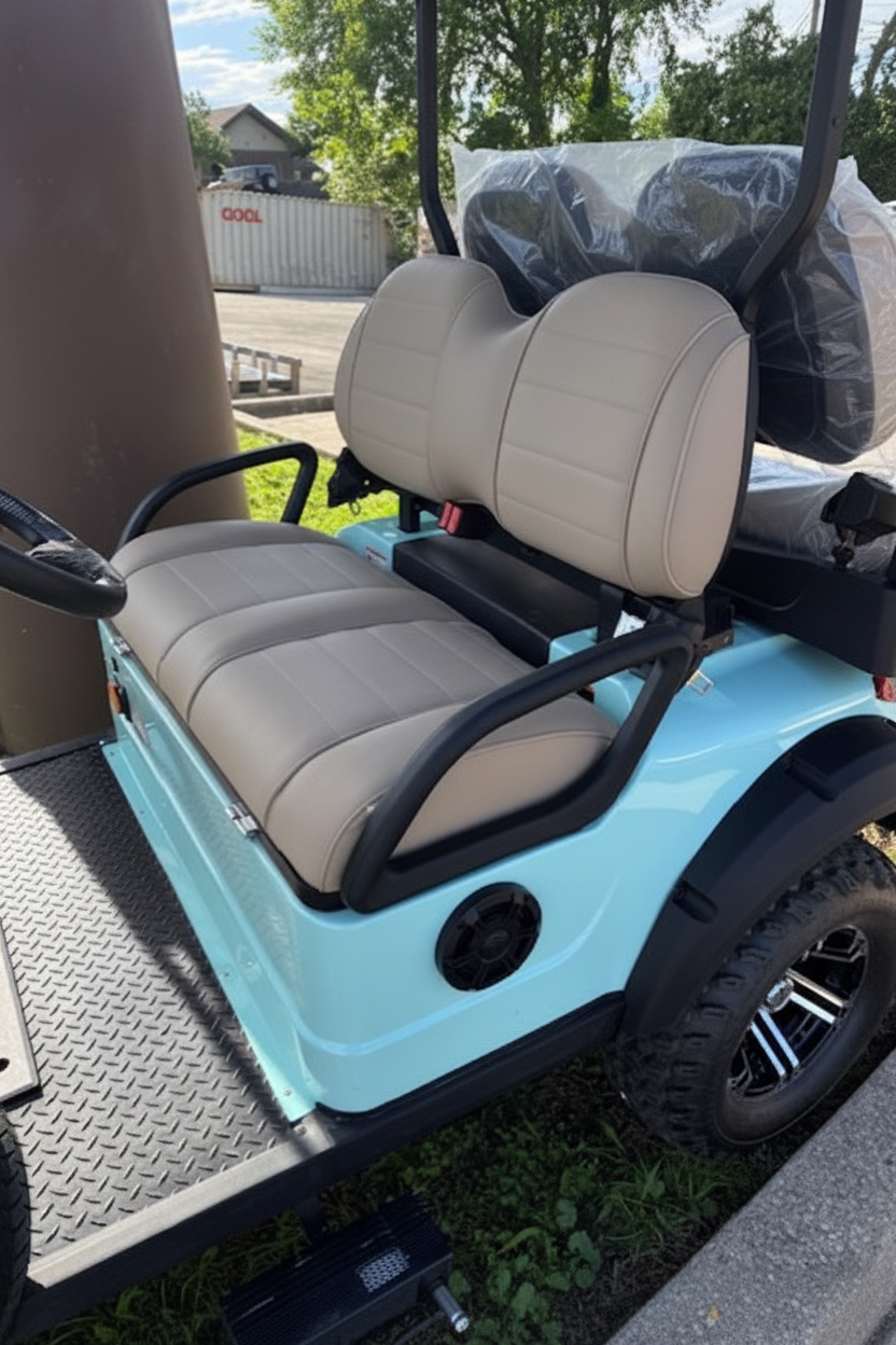 EVA BEA KB-G2+2H rear seating area with upholstered seats